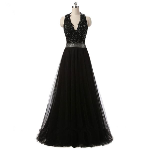2017 v-neck backless lace a-line formal evening dresses with beading tulle floor-length plus size prom party celebrity gowns be24, Black;red
2017 v-neck backless lace a-line formal evening dresses with beading tulle floor-length plus size prom party celebrity gowns be24, Black;red
