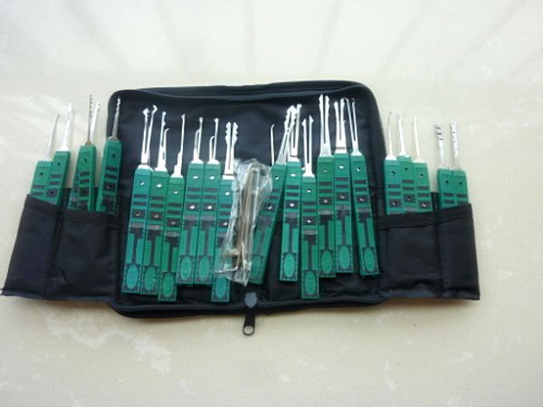 32 Pieces Locksmith Tools KLom Lock Pick Tools Set broken key tools Lock Pick Set Lock Opener
32 Pieces Locksmith Tools KLom Lock Pick Tools Set broken key tools Lock Pick Set Lock Opener