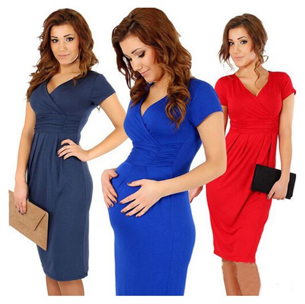 women brand slim package hip v -neck stretch dress pregnant casual dresses, Black;gray
women brand slim package hip v -neck stretch dress pregnant casual dresses, Black;gray