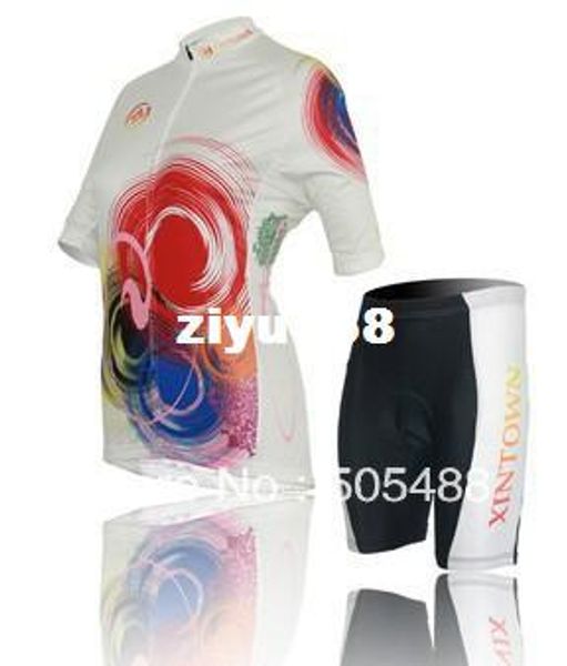2013 pad+polyester+speed women colorful bicycle apparel cycling wear/bike wear short sleeve jersey+shorts xs-4xl, Black;red
2013 pad+polyester+speed women colorful bicycle apparel cycling wear/bike wear short sleeve jersey+shorts xs-4xl, Black;red