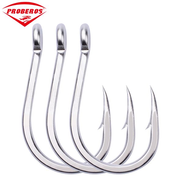 20pc 1/0-13/0 Strong stainless steel Jigging Hook Jig Big Fishing Hook Saltwater Fish Hook
20pc 1/0-13/0 Strong stainless steel Jigging Hook Jig Big Fishing Hook Saltwater Fish Hook