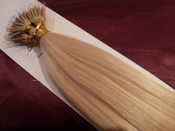 7a remy nano ring human hair extensions 100g/pack 1g/s 613# light blonde 16''-28'' 100% brazilian human hair extensions, Black
7a remy nano ring human hair extensions 100g/pack 1g/s 613# light blonde 16''-28'' 100% brazilian human hair extensions, Black