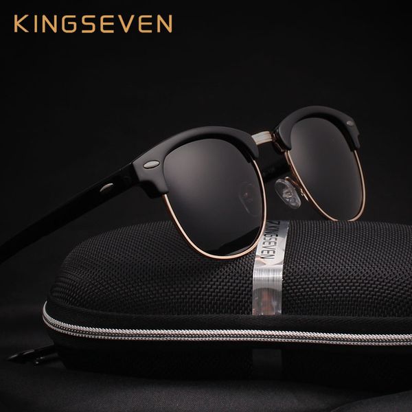 wholesale- kingseven real polarized vintage women sunglasses designer brand orignal retro round sunglass sun glasses eyewear oculos gafas, White;black
wholesale- kingseven real polarized vintage women sunglasses designer brand orignal retro round sunglass sun glasses eyewear oculos gafas, White;black