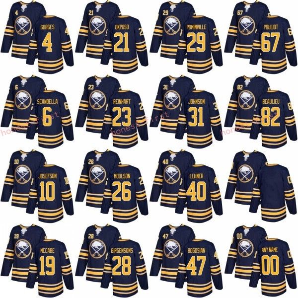 2018 New 19 Jake McCabe 10 Jacob Josefson 28 Zemgus Girgensons Buffalo Sabres Ice Jerseys 31 Chad Johnson 82 Nathan Beaulieu Navy Blue
2018 New 19 Jake McCabe 10 Jacob Josefson 28 Zemgus Girgensons Buffalo Sabres Ice Jerseys 31 Chad Johnson 82 Nathan Beaulieu Navy Blue