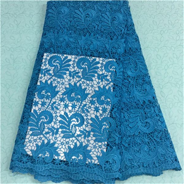 fashionable sky blue flower african water soluble lace embroidery french guipure lace fabric for party dress bw73-7,5yards/pc, Black;white
fashionable sky blue flower african water soluble lace embroidery french guipure lace fabric for party dress bw73-7,5yards/pc, Black;white