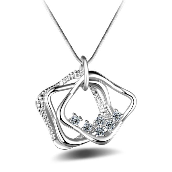 fashion 925 silverl stylish with white diamond jewelry 925 silver necklace valentine's day holiday gifts 1700
fashion 925 silverl stylish with white diamond jewelry 925 silver necklace valentine's day holiday gifts 1700