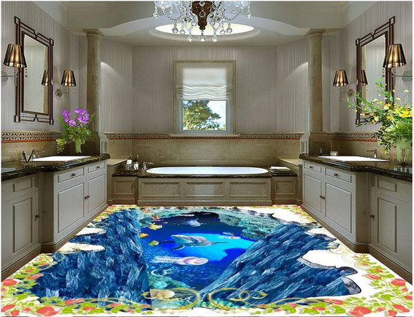 painting pvc wallpaper underwater world floor background wall painting vinyl flooring
painting pvc wallpaper underwater world floor background wall painting vinyl flooring