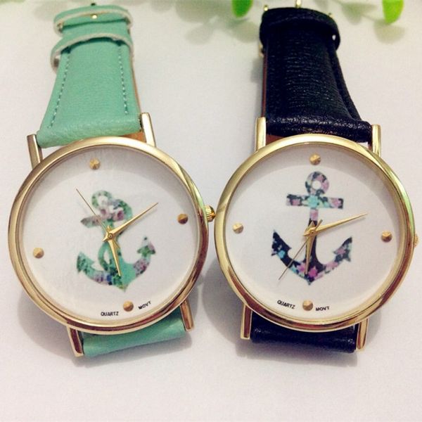 2016 selling new fashion relogio women watch ladies vintage flower watch anchor leather quartz clock casual dress reloj, Slivery;brown
2016 selling new fashion relogio women watch ladies vintage flower watch anchor leather quartz clock casual dress reloj, Slivery;brown