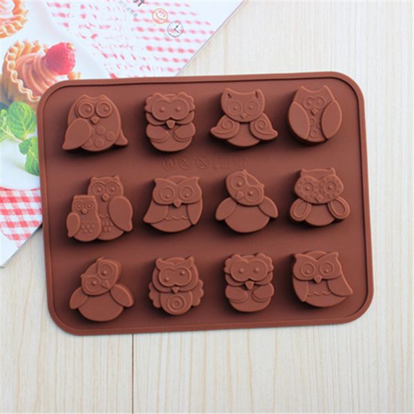 Cartoon owl hape decorative cake mould ilicone ea y clean 3d candy pa try mould chocolate mold for ale
Cartoon owl hape decorative cake mould ilicone ea y clean 3d candy pa try mould chocolate mold for ale