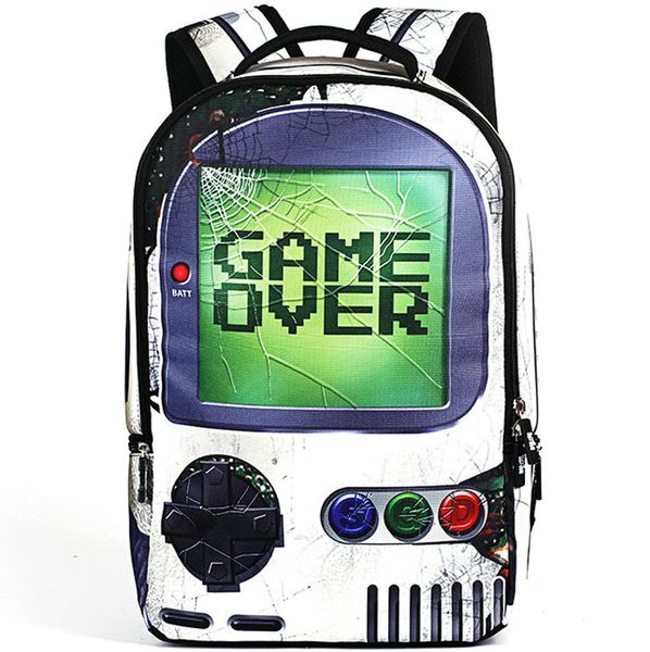 Game over backpack Sprayground design daypack Player schoolbag Cool rucksack Sport school bag Outdoor day pack
Game over backpack Sprayground design daypack Player schoolbag Cool rucksack Sport school bag Outdoor day pack