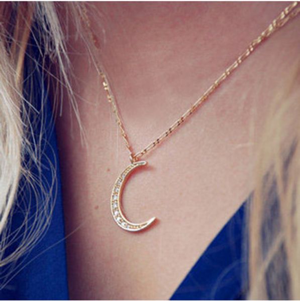 necklaces pendants jewelry women fashion brief full rhinestone gold silver plated alloy moon clavicle chain necklaces wholesale sn671
necklaces pendants jewelry women fashion brief full rhinestone gold silver plated alloy moon clavicle chain necklaces wholesale sn671