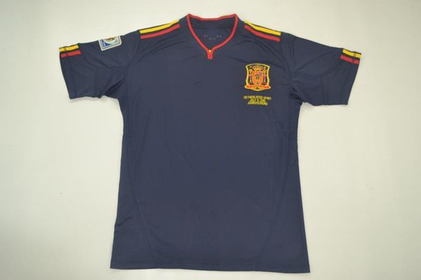2010 world cup final match neitherland v pian e paña away black hirt retro jer ey inie ta david villa xavi alon o torre rugby jer ey
2010 world cup final match neitherland v pian e paña away black hirt retro jer ey inie ta david villa xavi alon o torre rugby jer ey