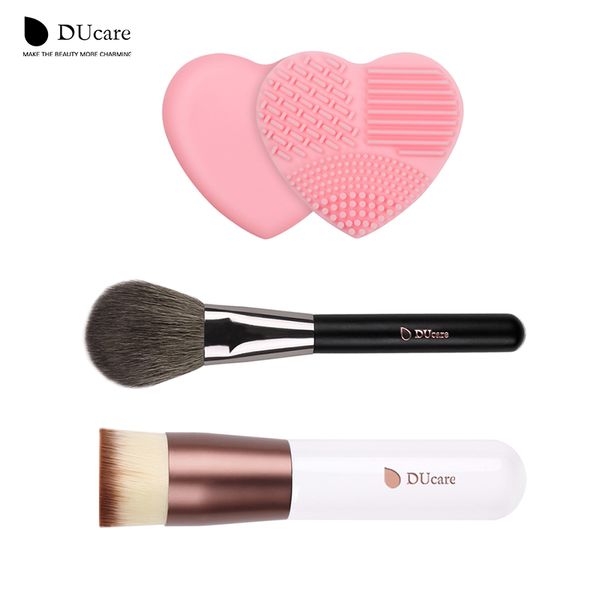 ducare foundation brush + powder brush + brush clean 3pcs item makeup brushes daily makeup essential beauty makeup tools
ducare foundation brush + powder brush + brush clean 3pcs item makeup brushes daily makeup essential beauty makeup tools