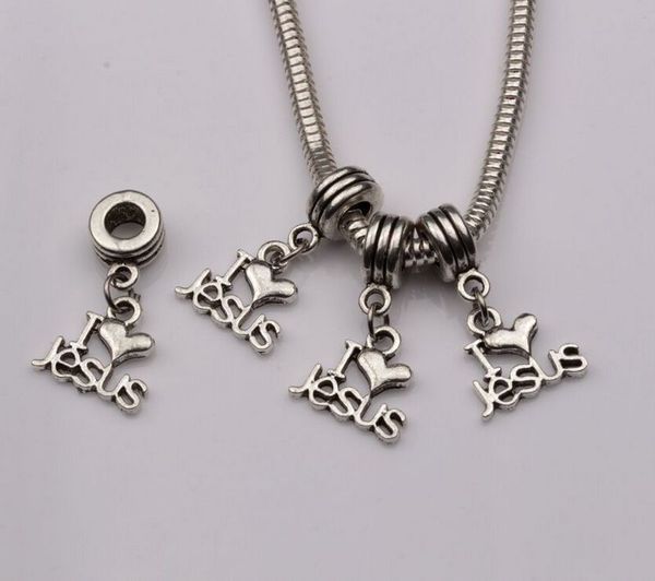 sell 100pcs antique silver "i love jesus" heart religious dangle beads fit bracelet 23x16 (403), Bronze;silver
sell 100pcs antique silver "i love jesus" heart religious dangle beads fit bracelet 23x16 (403), Bronze;silver