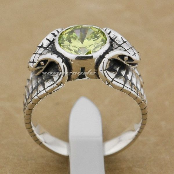 apple green cz stone 925 sterling silver cobra fashion ring 9k009 us size 8~14 ing, Golden;silver
apple green cz stone 925 sterling silver cobra fashion ring 9k009 us size 8~14 ing, Golden;silver