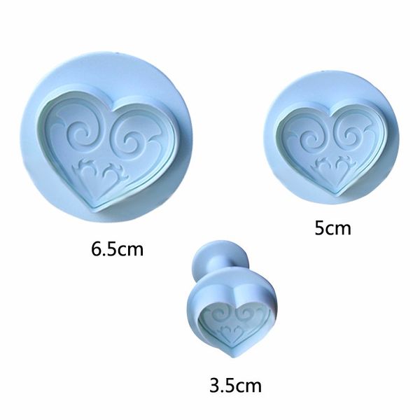 wholesale- 3pcs/ set love heart cookie pastry cutter plunger sugarcraft fondant cake mold diy cake decorating tool
wholesale- 3pcs/ set love heart cookie pastry cutter plunger sugarcraft fondant cake mold diy cake decorating tool