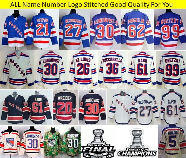 2015 stanley cup finals new york rangers hockey jersey 30 henrik lundqvist 61 nash 20 kreider 27 mcdonagh 21 stepan 99 gretzky, Black;red
2015 stanley cup finals new york rangers hockey jersey 30 henrik lundqvist 61 nash 20 kreider 27 mcdonagh 21 stepan 99 gretzky, Black;red