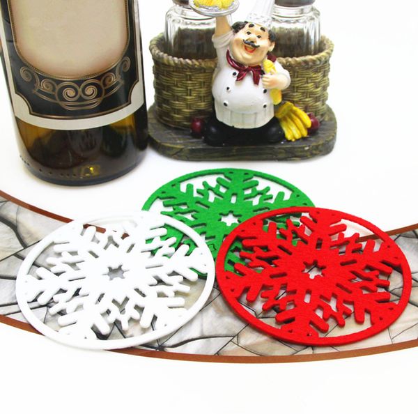 wholesale- 10pcs/lot merry christmas snowflakes cup pad pan mat cup pad mug glass plate table new year christmas decoration
wholesale- 10pcs/lot merry christmas snowflakes cup pad pan mat cup pad mug glass plate table new year christmas decoration
