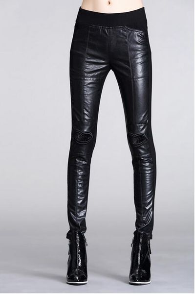 women in the new winter counters authentic leisure fashion waist with velvet thickening warm splicing leather pants stretch a pencil. s-2xl, Black;white
women in the new winter counters authentic leisure fashion waist with velvet thickening warm splicing leather pants stretch a pencil. s-2xl, Black;white