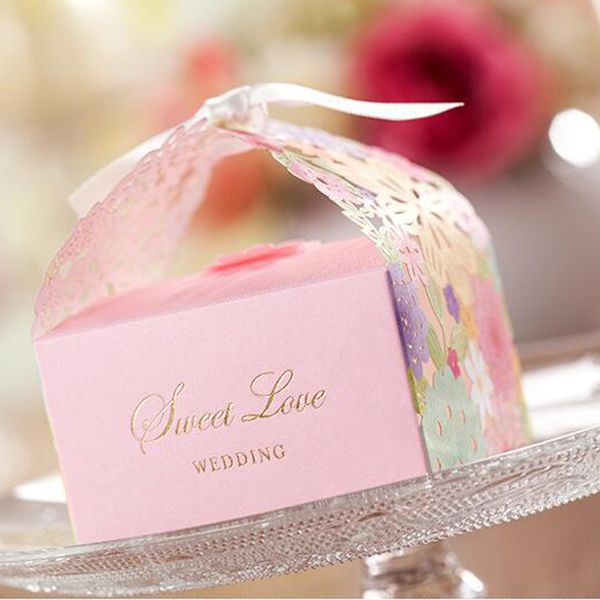wedding party candy box with ribbon pink romantic wedding favor decoration floral laser cut sweet love wedding chocolate box
wedding party candy box with ribbon pink romantic wedding favor decoration floral laser cut sweet love wedding chocolate box