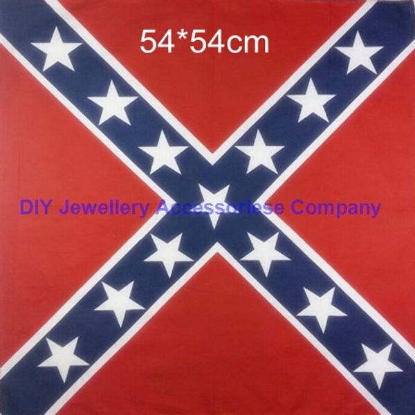 dhl 100pcs 54*54cm 100% cotton confederate rebel flag hiphop bandanas civil war battle bandana headwrap civil war flag outdoor kerchief
dhl 100pcs 54*54cm 100% cotton confederate rebel flag hiphop bandanas civil war battle bandana headwrap civil war flag outdoor kerchief