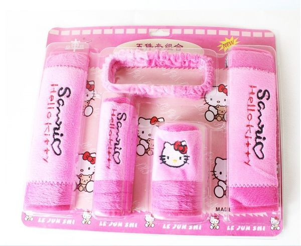 5pcs Color Car Safety Belt Holder Handbrake Rearview Mirror Gearshift Cover Sleeve Cartoon Bear Protective Car Interior Accessories SK560
5pcs Color Car Safety Belt Holder Handbrake Rearview Mirror Gearshift Cover Sleeve Cartoon Bear Protective Car Interior Accessories SK560