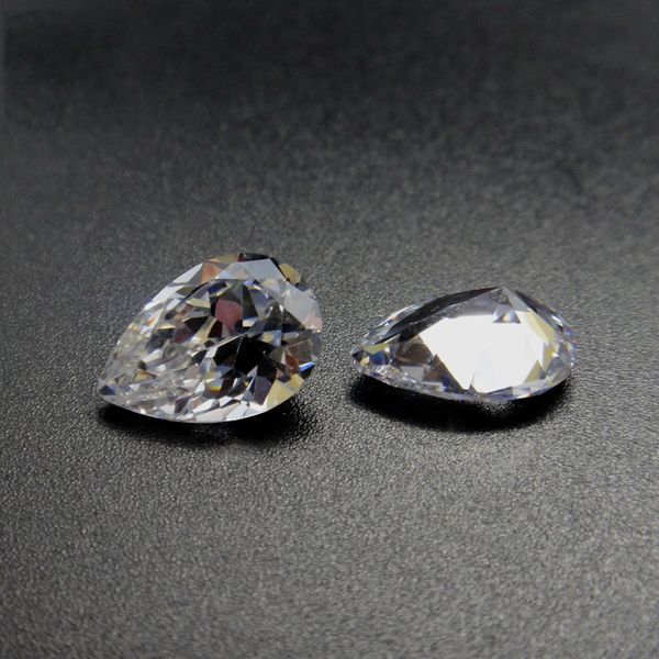 3a pear shape clear synthetic loose cubic zirconia stones factory direct machine cut for jewelry 100pcs/lot ing, Black
3a pear shape clear synthetic loose cubic zirconia stones factory direct machine cut for jewelry 100pcs/lot ing, Black
