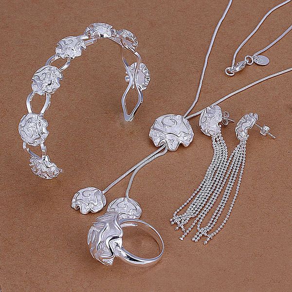 high grade 925 sterling silver rose set jewelry sets dfmss298 brand new factory direct sale 925 silver necklace bracelet earring ring, Slivery;golden
high grade 925 sterling silver rose set jewelry sets dfmss298 brand new factory direct sale 925 silver necklace bracelet earring ring, Slivery;golden