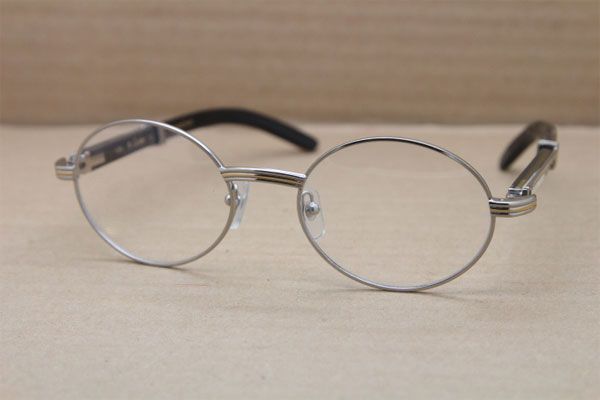 2020 high-end glasses new round metal eyeglasses 7550178 black mix white buffalo horn glasses frames size:57-22-140 mm, Silver
2020 high-end glasses new round metal eyeglasses 7550178 black mix white buffalo horn glasses frames size:57-22-140 mm, Silver