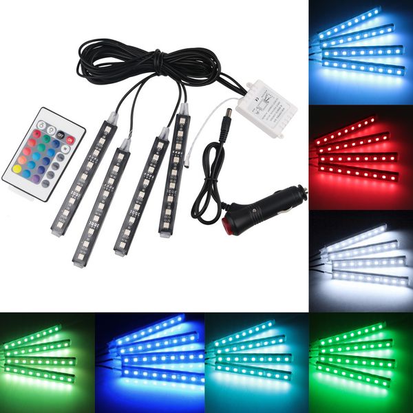 12v автомобильный RGB светодиодные полосы света атмосфера беспроводной удаленной а
12v автомобильный RGB светодиодные полосы света атмосфера беспроводной удаленной а