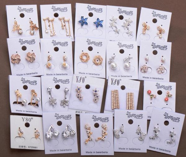 10pairs/lot mix style gold plated fashion stud earrings for gift craft jewelry ea023*, Golden;silver
10pairs/lot mix style gold plated fashion stud earrings for gift craft jewelry ea023*, Golden;silver