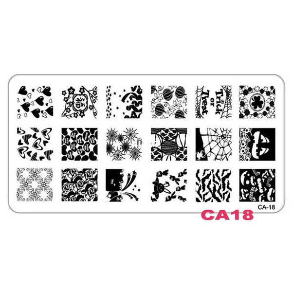 diy image 12x6cm ca series stamping plates fashion nail art templates stencils salon beauty polish tools, White
diy image 12x6cm ca series stamping plates fashion nail art templates stencils salon beauty polish tools, White