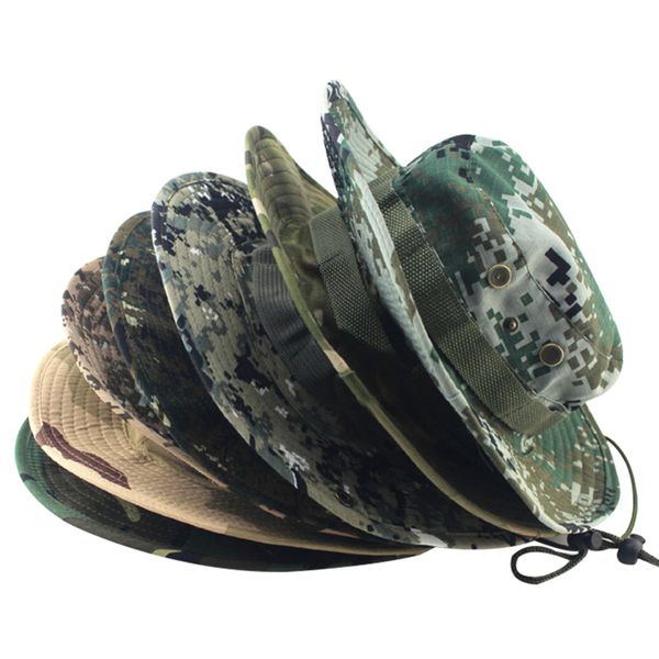 wholesale- camouflage bucket hats jungle camo fisherman hat with wide brim sun fishing bucket hat camping hunting caps 8 styles, Blue;gray
wholesale- camouflage bucket hats jungle camo fisherman hat with wide brim sun fishing bucket hat camping hunting caps 8 styles, Blue;gray