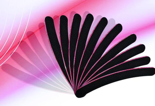 wholesale-407-high quality 10 pcs nail files buffer buffing grit curve thickened black professional crescent slim sandpaper #4 952
wholesale-407-high quality 10 pcs nail files buffer buffing grit curve thickened black professional crescent slim sandpaper #4 952
