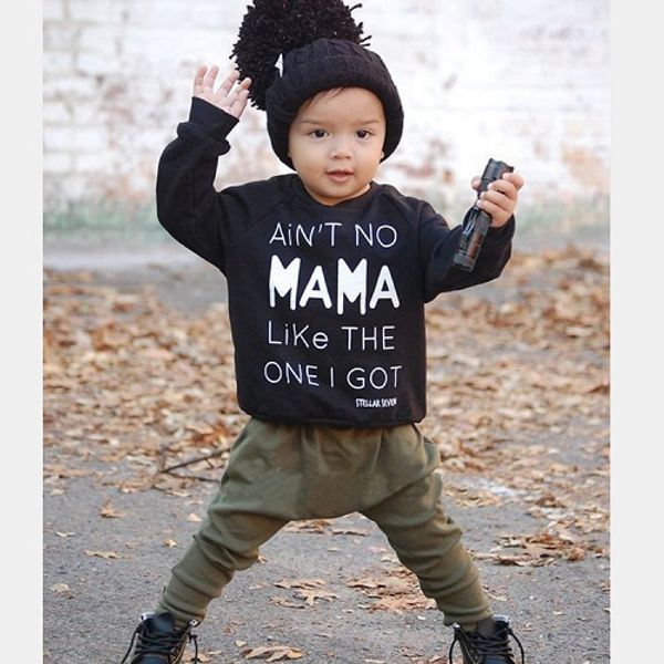 Baby Boys Clothing Sets Clothes 2pcs Black T-shirts Green Pants Suits Babies Casual Letter Tops Bottom Children Kids Tees Trousers Outfits
Baby Boys Clothing Sets Clothes 2pcs Black T-shirts Green Pants Suits Babies Casual Letter Tops Bottom Children Kids Tees Trousers Outfits