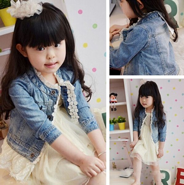 denim lace jacket girl girls kids lace cowboy jacket denim button jean coats denim jackets denim coat outerwear in stock ing, Blue;gray
denim lace jacket girl girls kids lace cowboy jacket denim button jean coats denim jackets denim coat outerwear in stock ing, Blue;gray