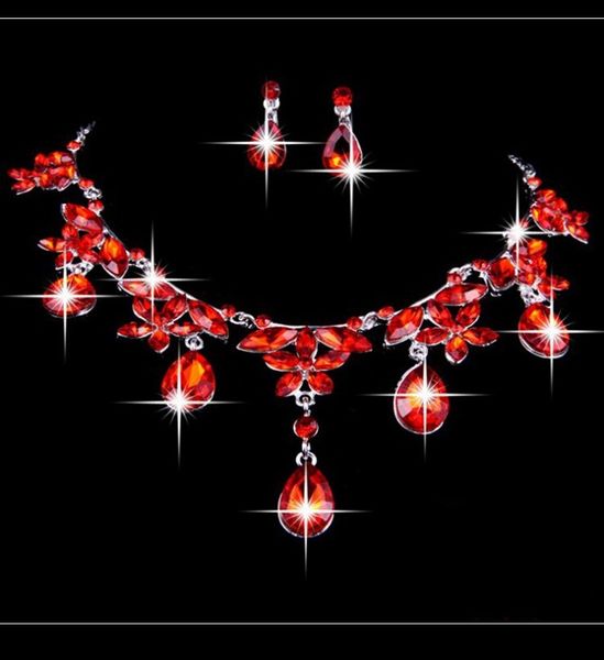only 9.99 2015 red bridal jewelry wedding bride necklace earring pearls crystal 1 set wedding jewelry stock fast shipping qm, White
only 9.99 2015 red bridal jewelry wedding bride necklace earring pearls crystal 1 set wedding jewelry stock fast shipping qm, White