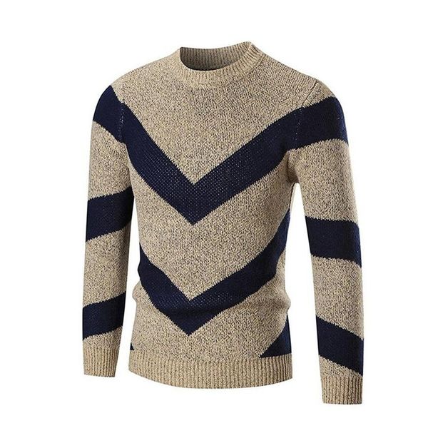 men's fashion 2018 long sleeved pullover winter crewneck slim patchwork kniting wool sweatshirt jumper knitwear outwear, White;black 
men's fashion 2018 long sleeved pullover winter crewneck slim patchwork kniting wool sweatshirt jumper knitwear outwear, White;black