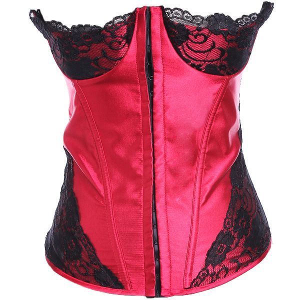 2017 sleepwear women lace corset bustier shaper slim waist cinche corsets overbust corselet with detachable shoulder 0893, Black;white
2017 sleepwear women lace corset bustier shaper slim waist cinche corsets overbust corselet with detachable shoulder 0893, Black;white