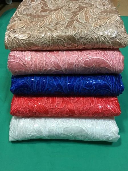 most popular french guipure lace embroidery african water soluble lace fabric with sequins for party dress qw2(5yards/pc, Black;white
most popular french guipure lace embroidery african water soluble lace fabric with sequins for party dress qw2(5yards/pc, Black;white