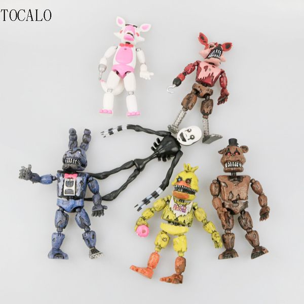 14 .5-17 см 6 шт. /компл. ПВХ пять ночей в Фредди'; S фигурку Fnaf Бонни Фокси Фредди Fazbear ме
14 .5-17 см 6 шт. /компл. ПВХ пять ночей в Фредди'; S фигурку Fnaf Бонни Фокси Фредди Fazbear ме