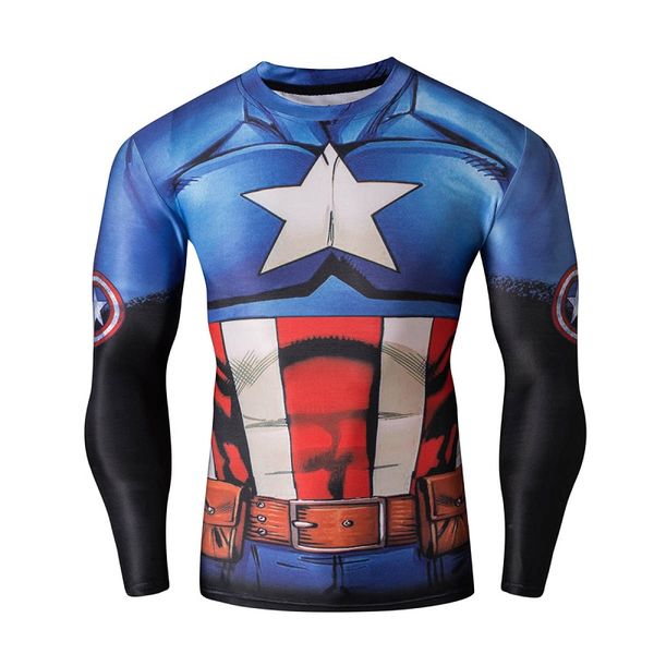 wholesale-men sport gym compression shirt tights marvel long sleeve t shirts base layer mens fitness cosplay t shirt sale, White;black
wholesale-men sport gym compression shirt tights marvel long sleeve t shirts base layer mens fitness cosplay t shirt sale, White;black