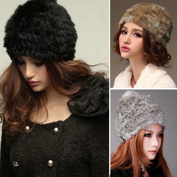 wholesale-new autumn and winter women lady cute knit fur hat cap headgear headdress, Blue;gray
wholesale-new autumn and winter women lady cute knit fur hat cap headgear headdress, Blue;gray