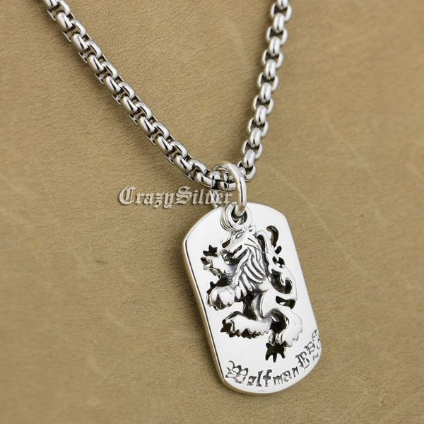 925 sterling silver king lion dog tag biker pendant 9s020a 316l stainless steel necklace 24 inches
925 sterling silver king lion dog tag biker pendant 9s020a 316l stainless steel necklace 24 inches