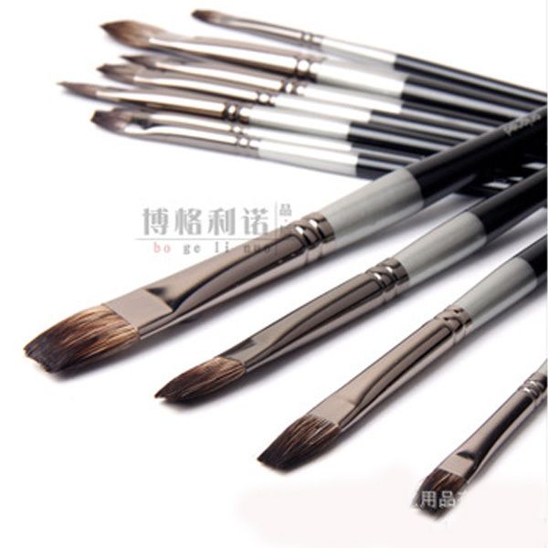 wholesale-12pcs/set paint brush art brush pen tools oil brush watercolor brush wooden handle mink hair for school students artists, Black;red
wholesale-12pcs/set paint brush art brush pen tools oil brush watercolor brush wooden handle mink hair for school students artists, Black;red