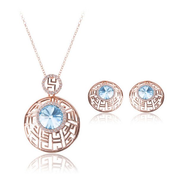bride jewelry sets fashion austrian crystal necklace earrings sets women jewelry set cal11042i, Silver 
bride jewelry sets fashion austrian crystal necklace earrings sets women jewelry set cal11042i, Silver