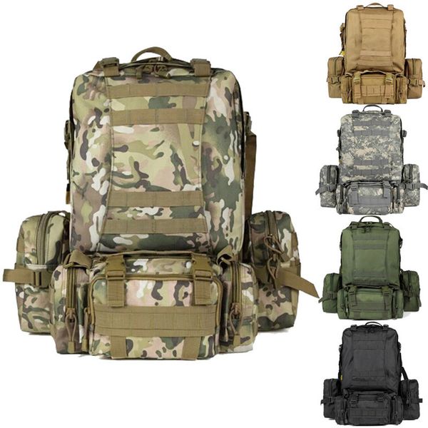 Newest outdoor sport cycling hiking trekking rucksacks,large capacity Tactical military Backpack,Multi-function combination bags