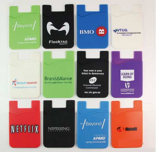 imprint customized logo universal case 3m sticky phone wallet silicone self adhesive card pocket covers credit card holder for mobile phone
imprint customized logo universal case 3m sticky phone wallet silicone self adhesive card pocket covers credit card holder for mobile phone