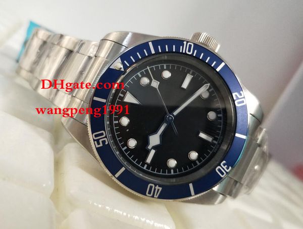 men watches 42mm 25600tb asia 2813 black dial blue bezel calendar stainless steel bracelet automatic mens watch watches, Slivery;brown
men watches 42mm 25600tb asia 2813 black dial blue bezel calendar stainless steel bracelet automatic mens watch watches, Slivery;brown