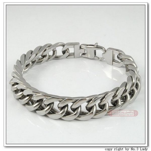 wholesale-stainless steel bracelet men jewelry link cuban chain 2015, bijoux punk rock, biker, gift, for pulsera hombre, wb022, Black
wholesale-stainless steel bracelet men jewelry link cuban chain 2015, bijoux punk rock, biker, gift, for pulsera hombre, wb022, Black